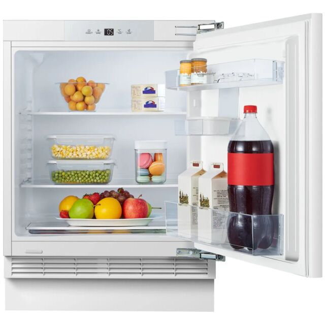 Fridgemaster MBUL60138E Integrated Under Counter Fridge - White
