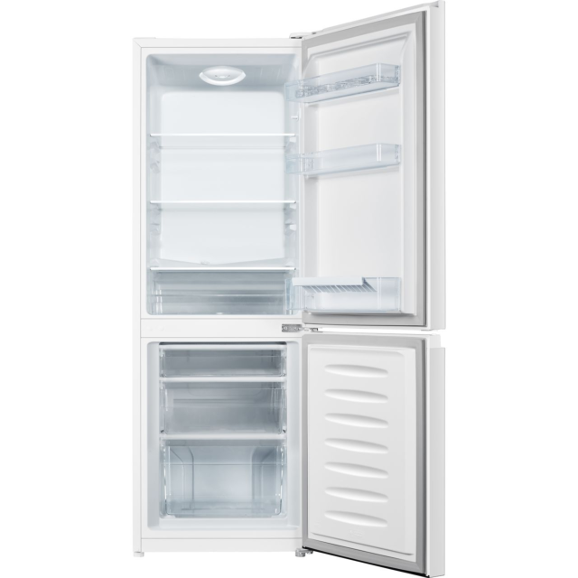 Fridgemaster MC50165E Compact 143cm High 60/40 Fridge Freezer - White 