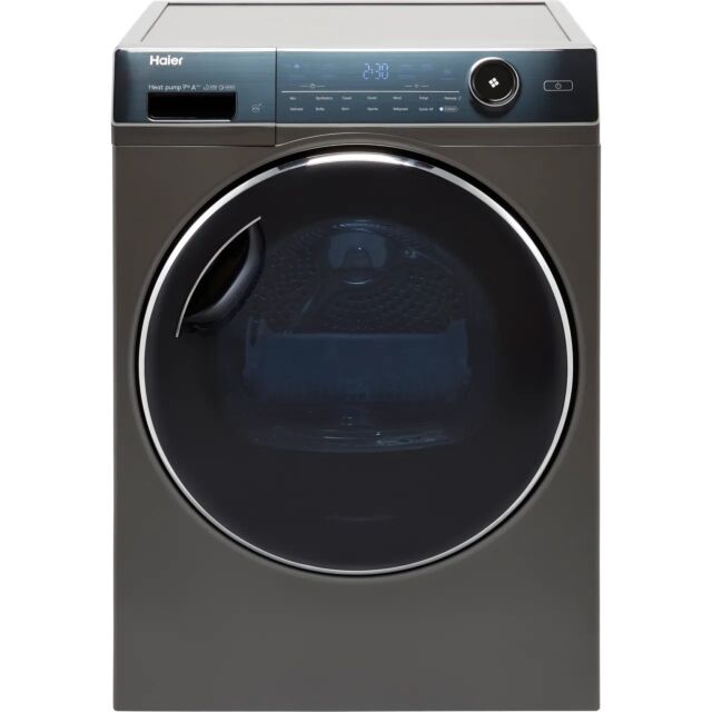 Haier HD90-A3Q979SU1 I-Pro Series 7 Plus 9Kg Heat Pump Tumble Dryer - Graphite