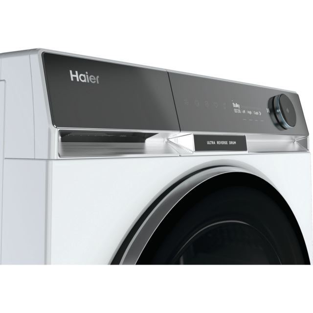 Haier X Series 11 HD90-A3Q97U1 Wifi Connected 9Kg Heat Pump Tumble Dryer - White 