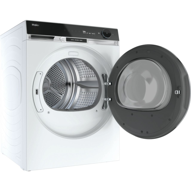 Haier X Series 11 HD90-A3Q97U1 Wifi Connected 9Kg Heat Pump Tumble Dryer - White 