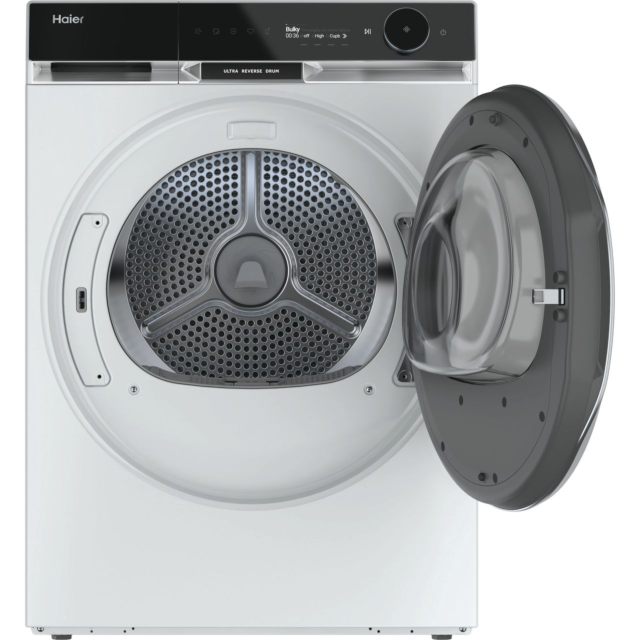 Haier X Series 11 HD90-A3Q97U1 Wifi Connected 9Kg Heat Pump Tumble Dryer - White 