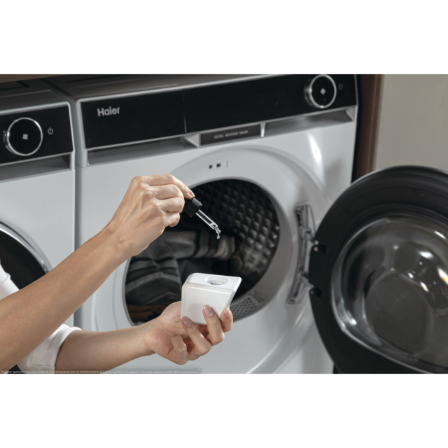 Haier X Series 11 HD90-A3Q97U1 Wifi Connected 9Kg Heat Pump Tumble Dryer - White 
