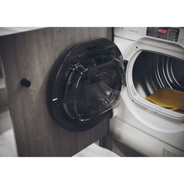 Haier HDBIH7A2TBEX Haier Series 4 Hdbih7a2tbex Integrated 7Kg Heat Pump Tumble Dryer - White - A++ R