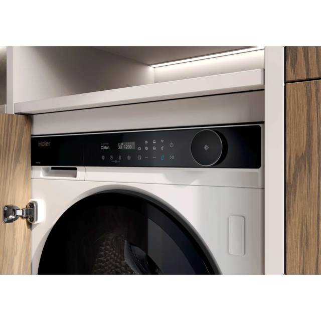 Haier HWDB10B14858U1UK Series 8 HWDB10B14858U1UK Wifi Connected Integrated 10Kg / 6Kg Washer Dryer w