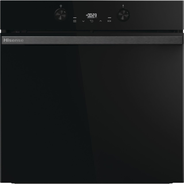 Hisense Hi4 BlackLine BI64221PDBG Built In Electric Single Oven and Pyrolytic Cleaning - Black 