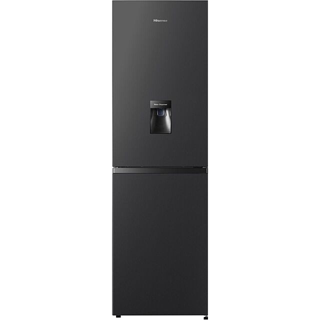 Hisense RB327N4WBE 50/50 No Frost Fridge Freezer - Black 