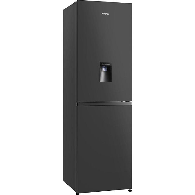 Hisense RB327N4WBE 50/50 No Frost Fridge Freezer - Black 