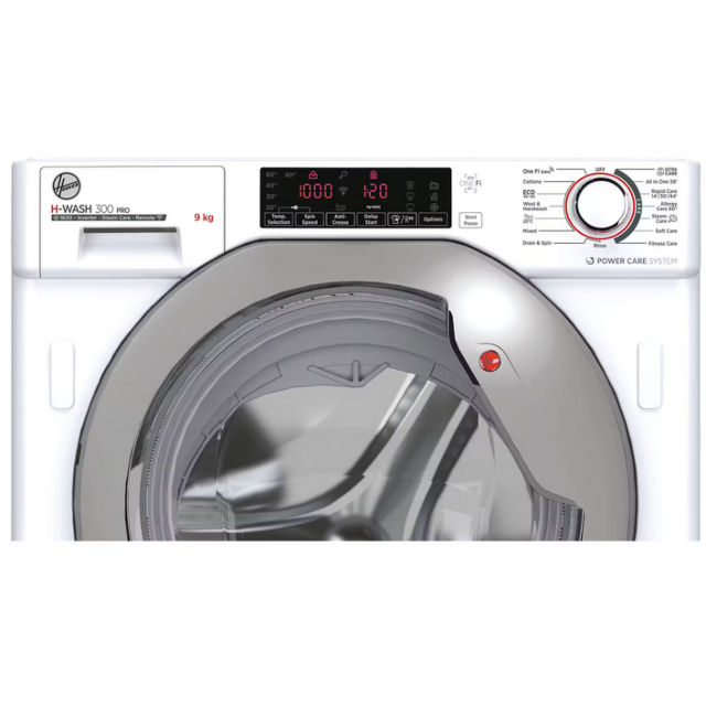 Hoover HBWOS69TAMSE Hoover Hbwos69tamse H-Wash 300 Integrated 9Kg 1600 Spin Washing Machine A Rated 