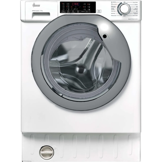 Hoover HBWS484DMSW5-80 H-WASH 300 PRO HBWS 484DMSW5-80 Integrated 8kg Washing Machine with 1400 rpm