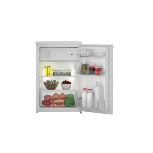 Hotpoint H55V1 112W UK Hotpoint H55v1 112W Uk 84Cm High Fridge With Ice Box - White - E Rated