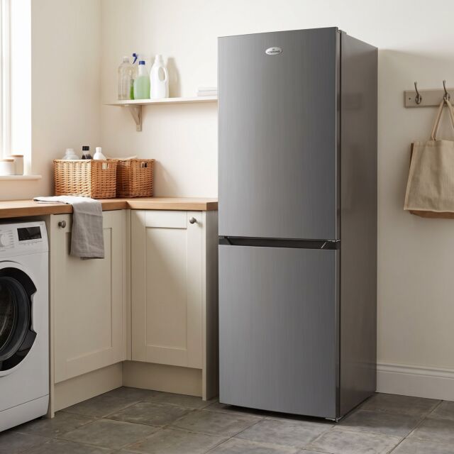 Ice King IK5050IX Frost Free Fridge Freezer - Inox