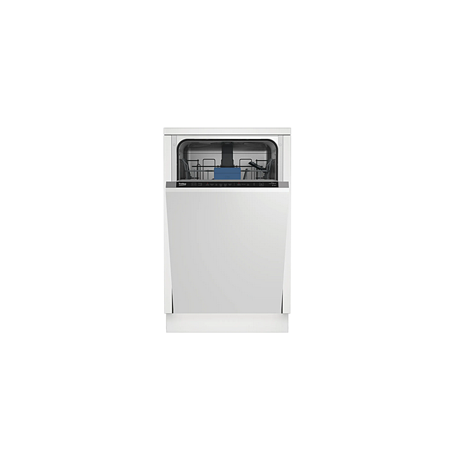 Indesit BDIS16030 Integrated Slimline Dishwasher - White Control Panel 