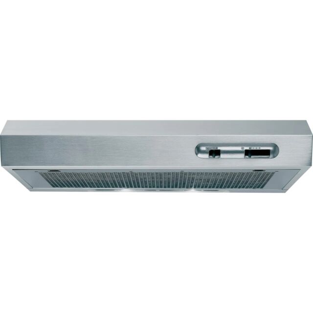 Indesit ISLK66LSX 60 Cm Visor Cooker Hood - Stainless Steel