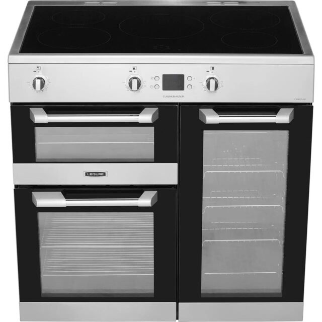 Leisure CS90D530X Cuisinemaster 90Cm Electric Range Cooker With Induction Hob - Stainless Steel