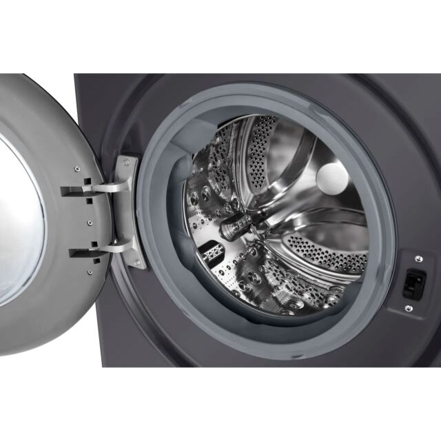 Lg F2A509GBLN1 Turbowash™ 9Kg Washing Machine With 1200 Rpm - Slate Grey