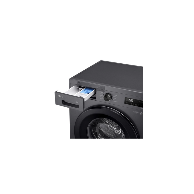 Lg F4X1009NMK X10 Series Direct Drive™ F4x1009nmk 9Kg Wifi Connected Washing Machine With 1400 Rpm -