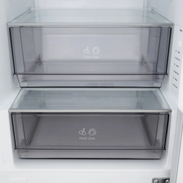 Lg GBBSJ10EPY 186Cm Total No Frost Fridge Freezer - Prime Silver