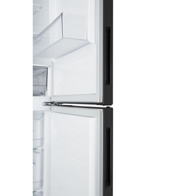 LG NatureFRESH™ GBP62MCNAC 70/30 Frost Free Fridge Freezer - Black 