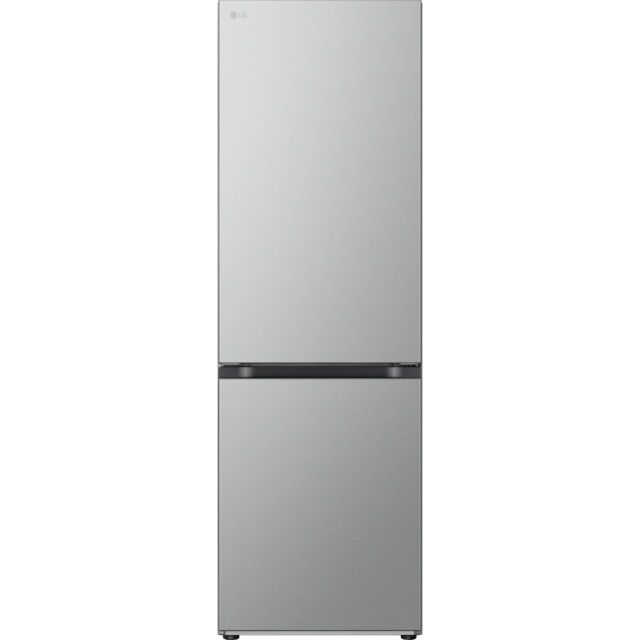 LG NatureFRESH™ GBV3100DPY 60/40 Frost Free Fridge Freezer - Prime Silver 
