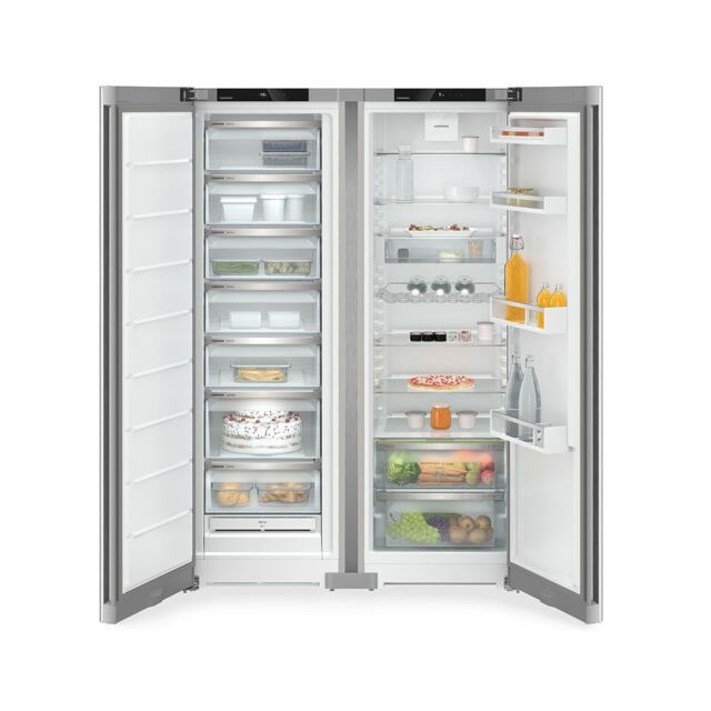 Liebherr XRFSF5220 American Fridge Freezer Frost Free - Silver - D Rated
