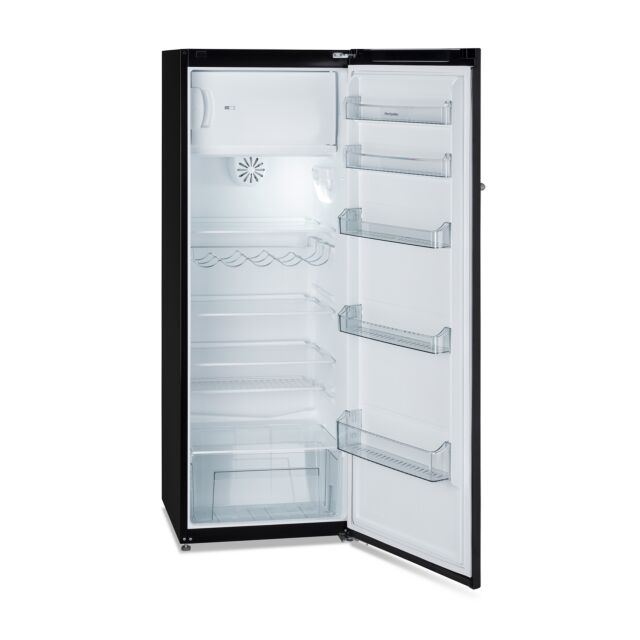 Montpellier MAB341K Retro Fridge Freezer In Black 