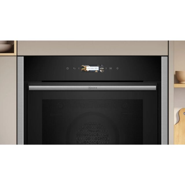 Neff B54CR71N0B Built-In Electric Single Oven - Stainless Steel