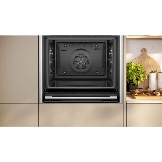 Neff B54CR71N0B Built-In Electric Single Oven - Stainless Steel