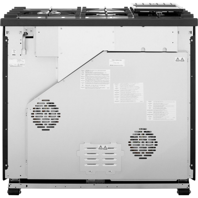 Rangemaster Professional Plus PROP100DFFCR/C 100cm wide Dual Fuel Range Cooker with Gas Hob - Cream