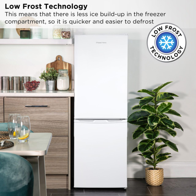 Russell Hobbs RH50FF145 Compact 145cm High 60/40 Fridge Freezer - White 