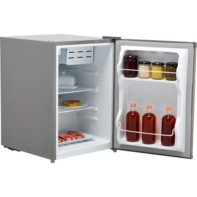 Russell Hobbs RHTTF67SS Fridge With Ice Box - Stainless Steel