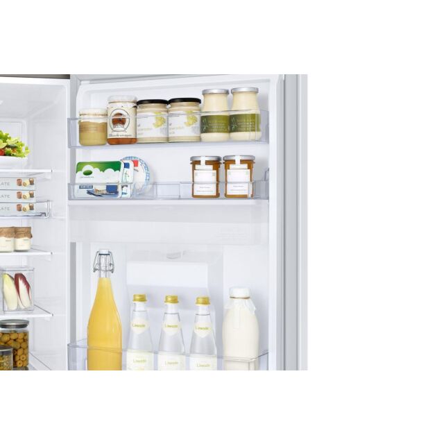 Samsung Series 4 RB34C652DWW Wifi Connected 60/40 No Frost Fridge Freezer - White 