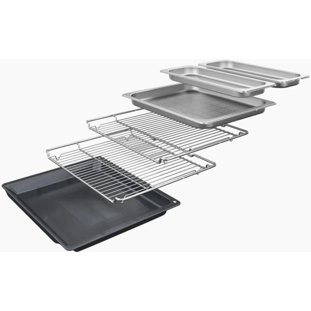 Siemens HS758G3B1B Iq700 Built-In Electric Oven With Steam Function - Black - A+ Rated