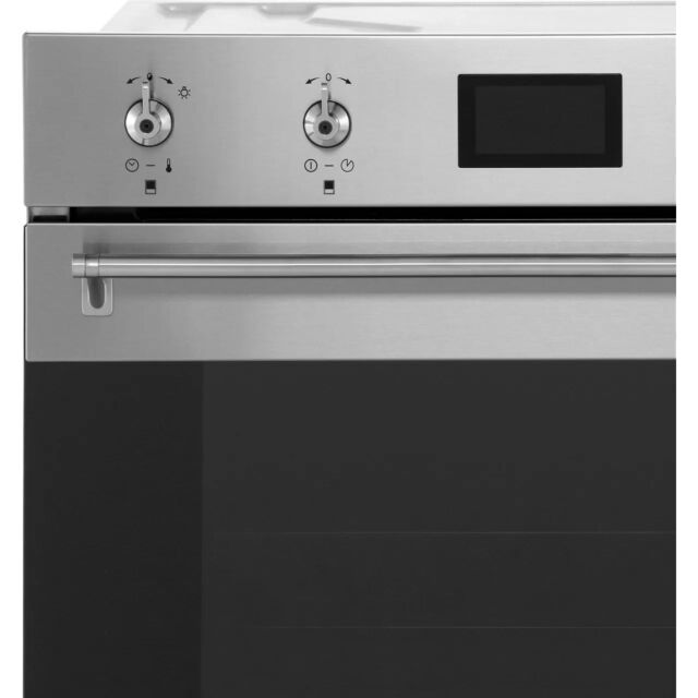Smeg DOSP6390X Classic Built In Electric Double Oven - Stainless Steel