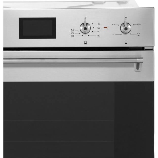 Smeg DOSP6390X Classic Built In Electric Double Oven - Stainless Steel