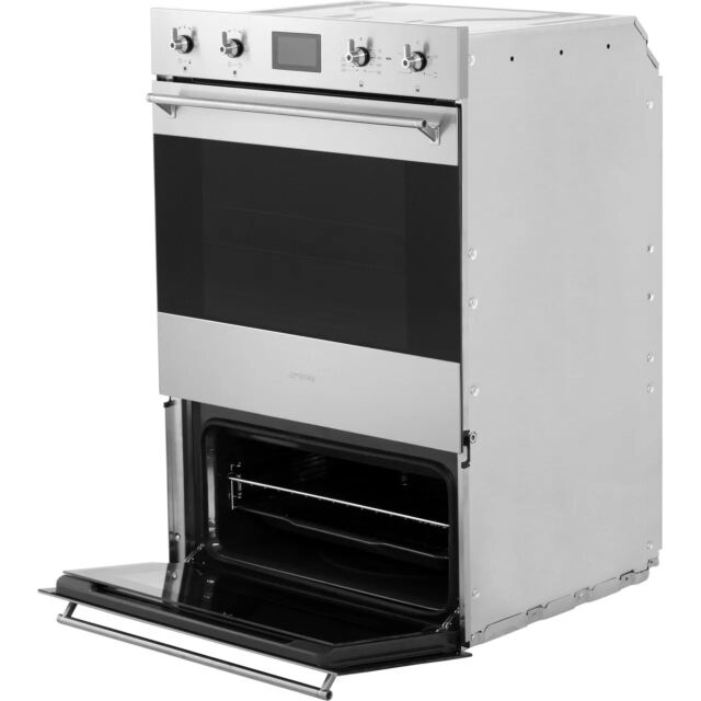 Smeg DOSP6390X Classic Built In Electric Double Oven - Stainless Steel