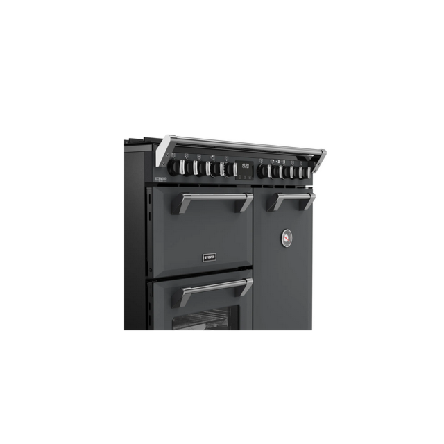 Stoves 444412003 RICHMOND DELUXE 90DF AGR - 90Cm Dual Fuel Range Cooker With Gas Hob - Anthracite Grey