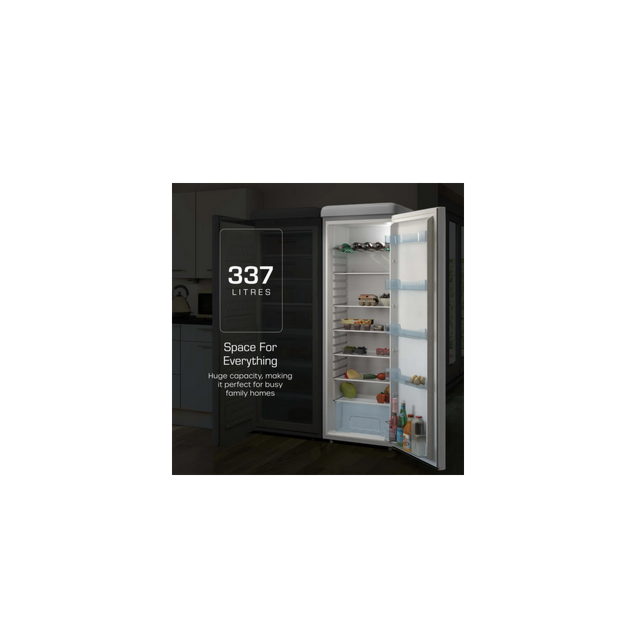 Swan SR11050GRNE Retro 182Cm Fridge - Grey - E Rated