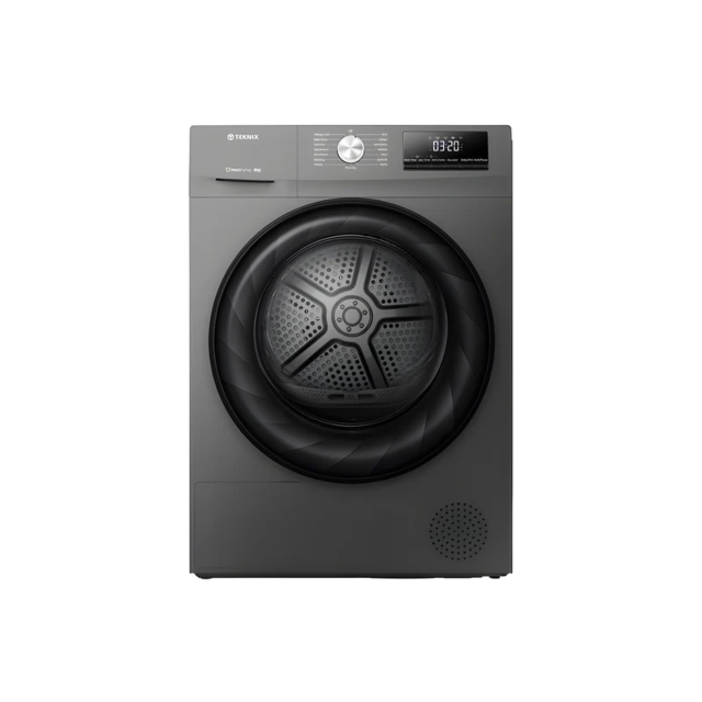 Teknix TKHP8HS 8Kg Heat Pump Dryer In Titanium