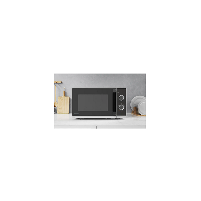 toshiba MW3-MM20PF 20 Litre 26Cm High, Freestanding Small Standard Microwave Oven
