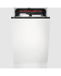 AEG 7000 Glasscare FSE74507Z Fully Integrated Slimline Dishwasher - Black Control Panel with Sliding Door Hinge Kit