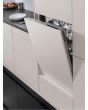 AEG 7000 Series FSE84607P Fully Integrated Standard Dishwasher - White Control Panel 