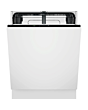 AEG 6000 Series GI6200B1SN Fully Integrated Full Size Dishwasher - White Control Panel with Sliding Door Hinge Kit