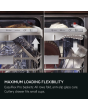 AEG 8000 Series GI9200X2PN Fully Integrated Full Size Dishwasher - White Control Panel with Sliding Door Hinge Kit