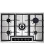 Aeg HGB75420YM 74Cm Gas Hob - Stainless Steel