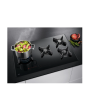 Aeg HVB8453IB Aeg Hvb8453ib 80Cm Gas Hob - Black