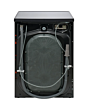 AEG ProSteam® Technology LWR7416U6UD Wifi Connected 10Kg / 6Kg Washer Dryer with 1551 rpm - Black 