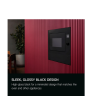 Aeg OB6SM171DB Aeg Ob6sm171db 17 Litre 37Cm High, Built In Small Combination Microwave Oven - Black