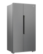 Beko ASP342NDVPX Beko Harvestfresh™ Asp342ndvpx American Fridge Freezer - Stainless Steel - E Rated