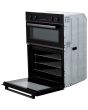 Beko BBXDF29300Z Recyclednet® Built In Electric Double Oven - Dark Steel